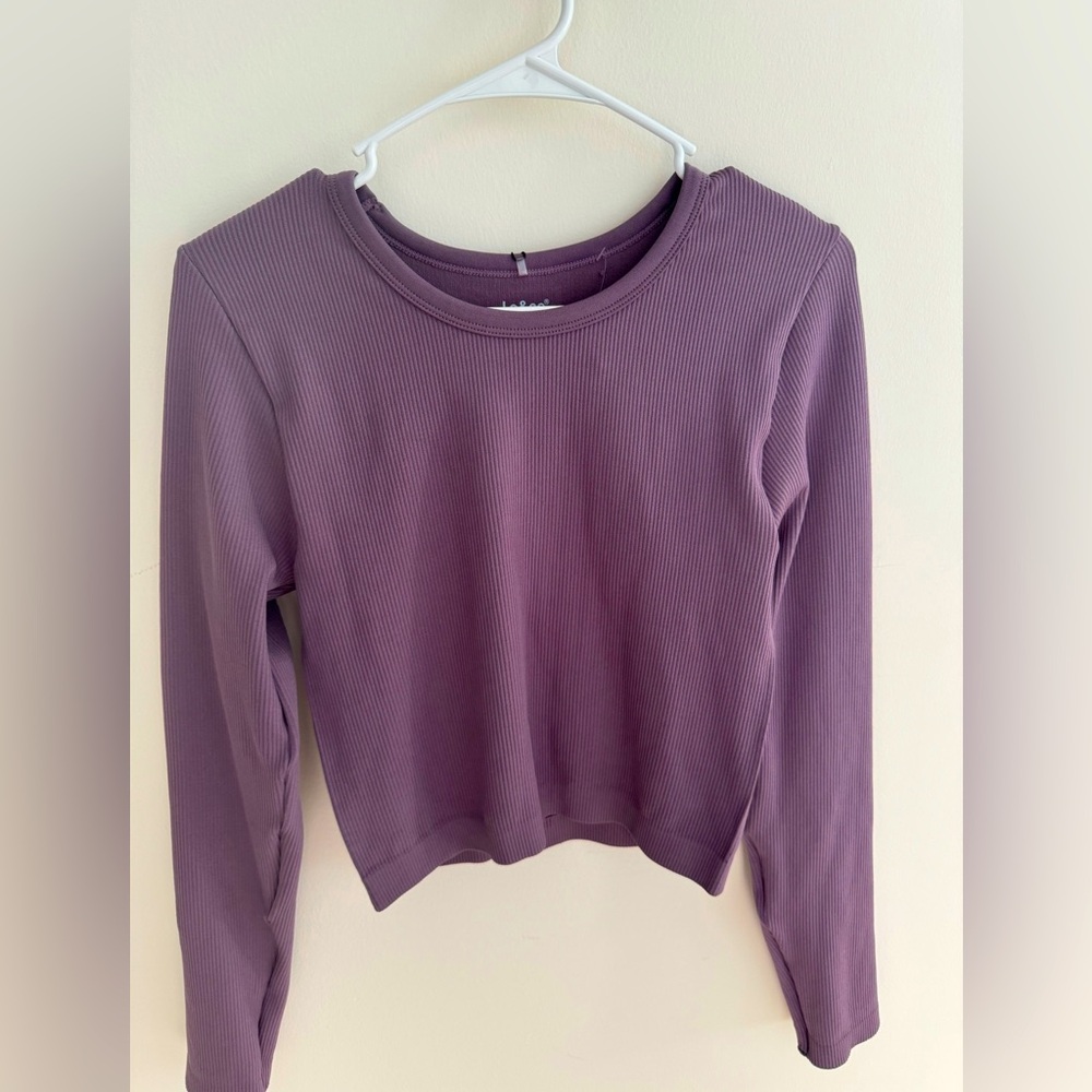 Purple Long-sleeve  Medium Shirt